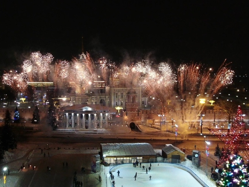 Рязань год фото. Рождество в Рязани. Рязань Новогодняя столица фото. Гиф Рязань. Картинки Рязань с наступлением нового года.