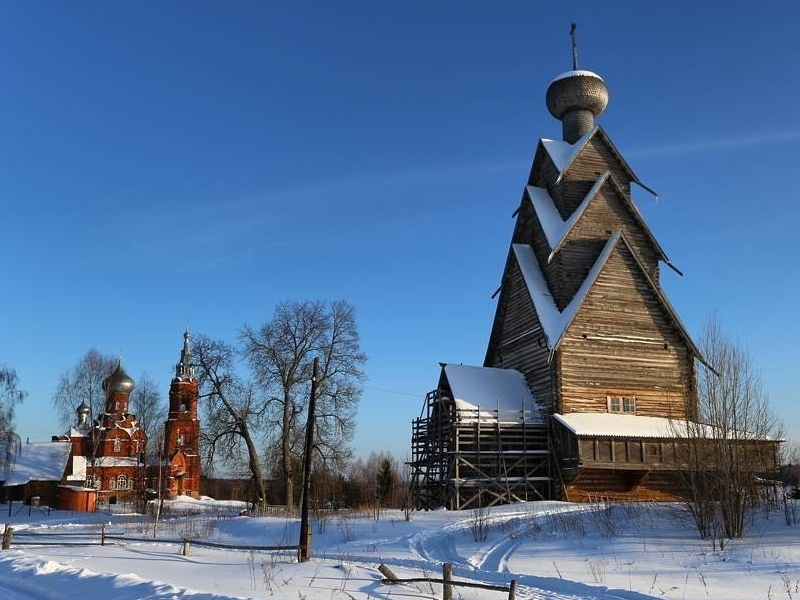 Храм на Селигере озеро Вселуг